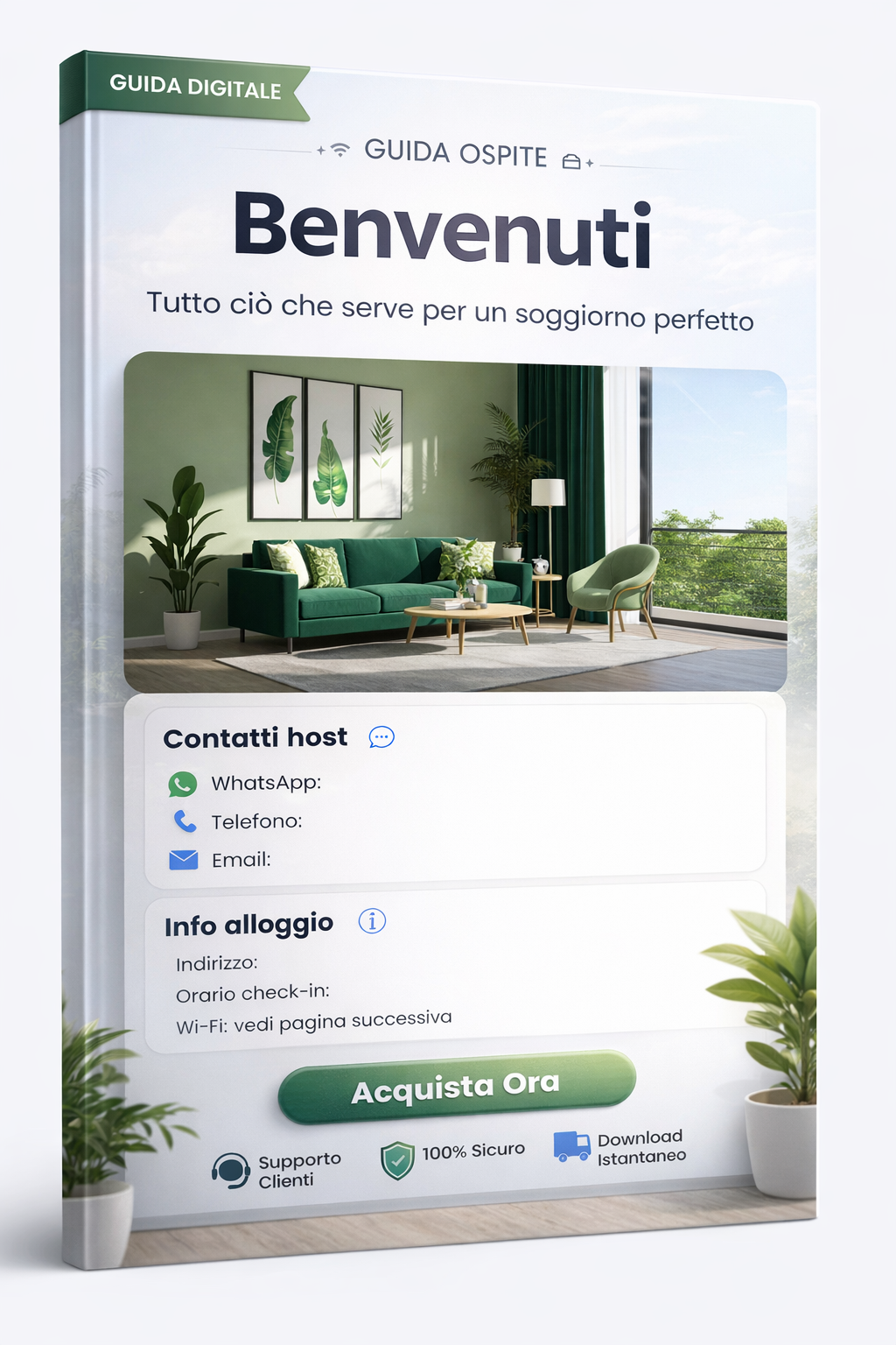 Pacchetto Benvenuto Host Airbnb & Booking (IT)