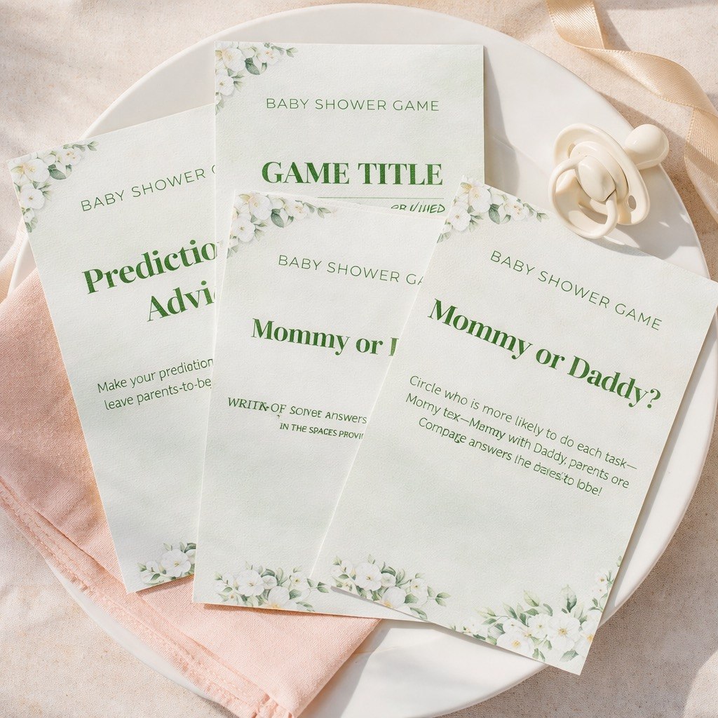Baby Shower Games