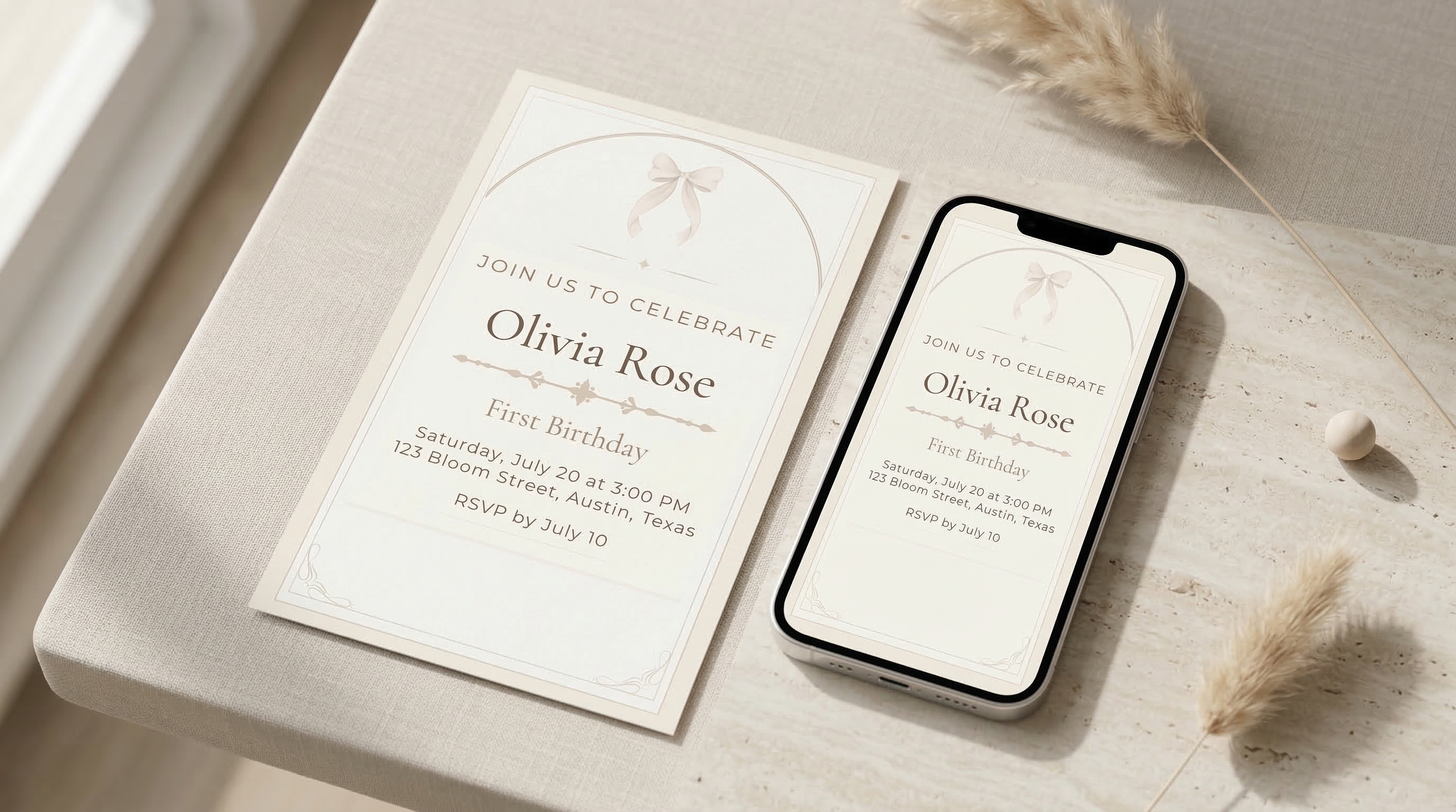 Bow Theme - Print and Mobile