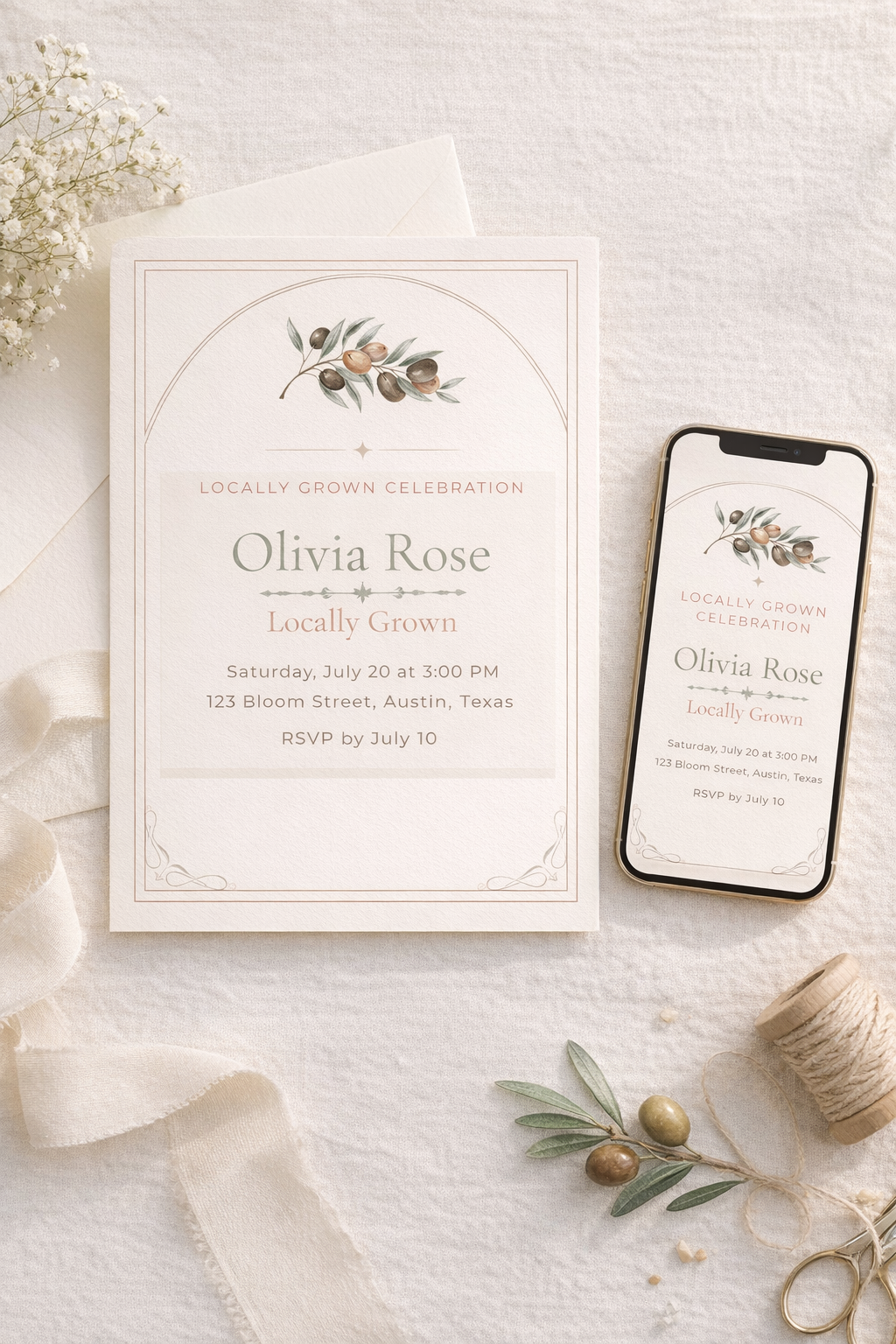 Locally Grown Olive Theme